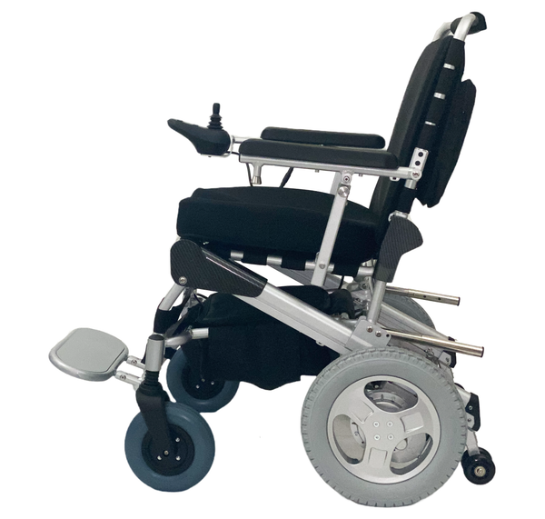 Hover Move Lite Folding 50 Pound Electric Power Wheelchair with 12 inch Tires